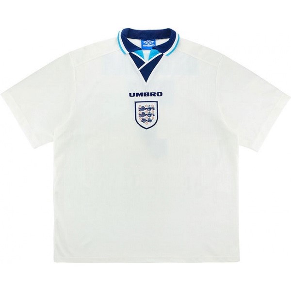 Authentic Camiseta Inglaterra 1ª Retro 1996 Blanco